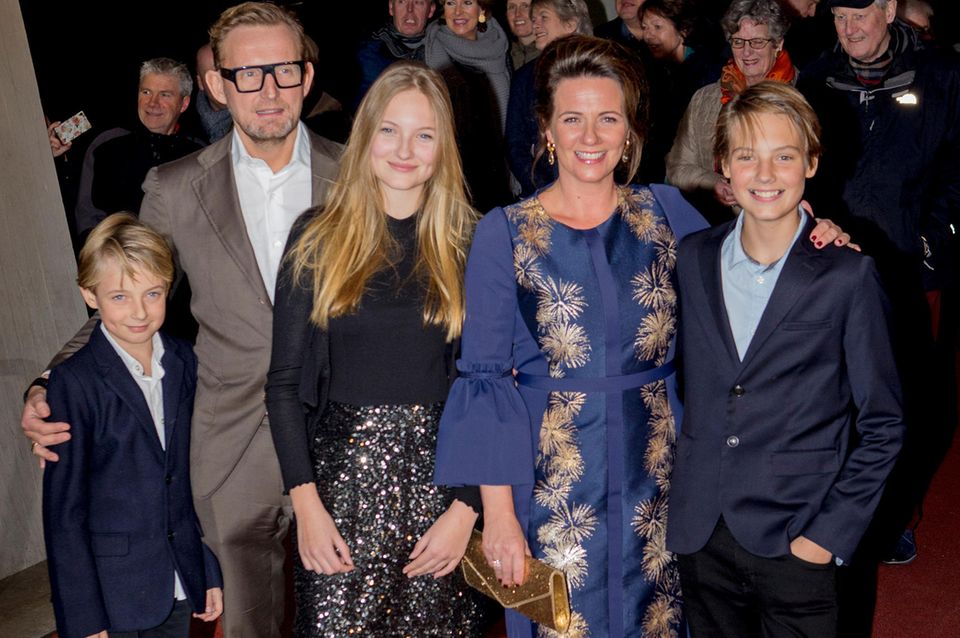 Prinzessin Margriet: Samuel van Vollenhoven, Isabella van Vollenhoven, Prinzessin Annette und Prinz Bernhard Samuel van Vollenhoven, Isabella van Vollenhoven, Prinzessin Annette und Prinz Bernhard