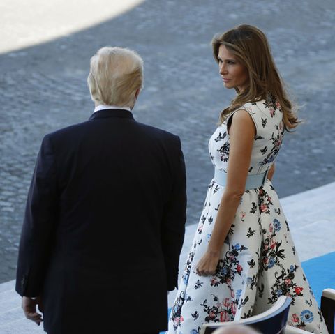 Melania Trump hat ihren eigenen Kopf. Das bekommt Donald Trump wieder einmal zu spüren