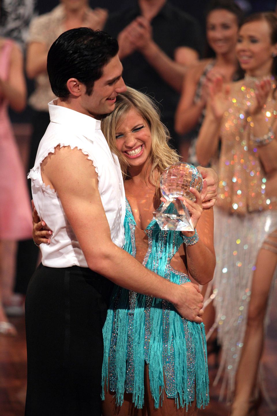 "Let's Dance"-Gewinner 2007   Schauspielerin Susan Sideropoulos und Tänzer Christian Polanc.