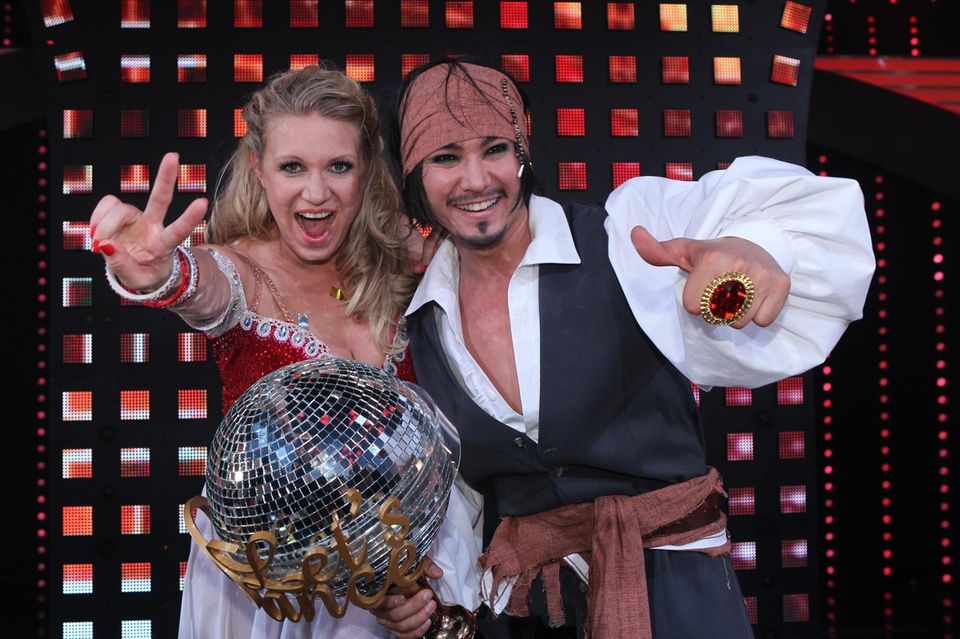 "Let's Dance"-Gewinner 2012   Die ehemalige Turnerin Magdalena Brzeska und Tänzer Erich Klann.