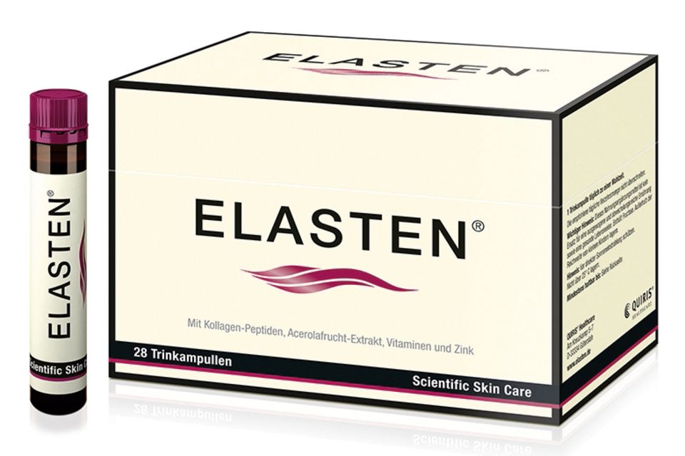 Beautyshots: "Elasten", 28 Stück à 25 ml, ca. 90 Euro