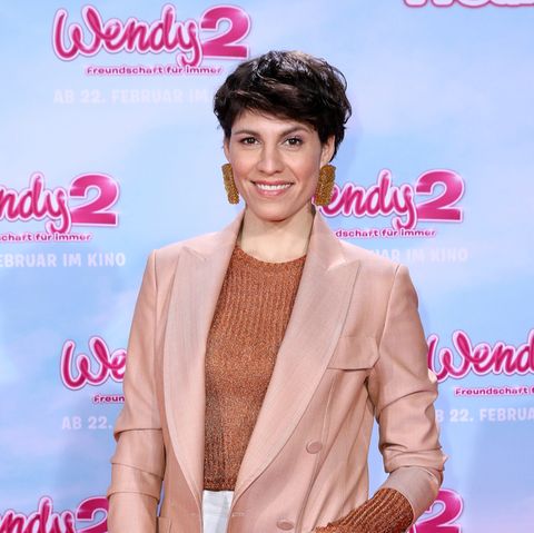 Schauspielerin Jasmin Gerat auf der Filmpremiere von "Wendy 2- Freundschaft für immer"