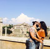 2. August 2017  Kuss-Quiz- Erkannt, wo Rebecca und Massimo knutschen? Richtig, es ist Rom! 