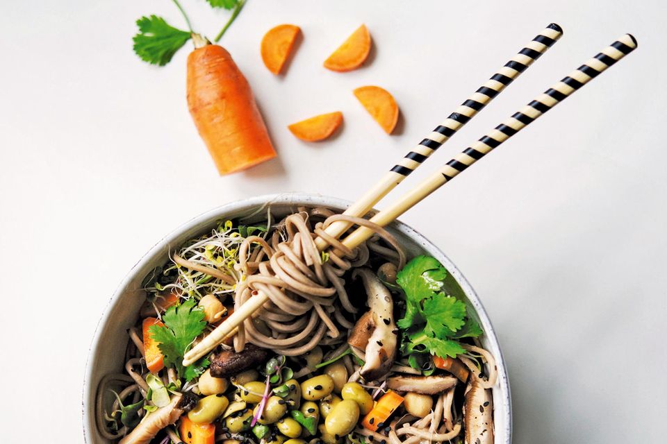 Soba-Nudeln mit Edamame: Restart | GALA.de