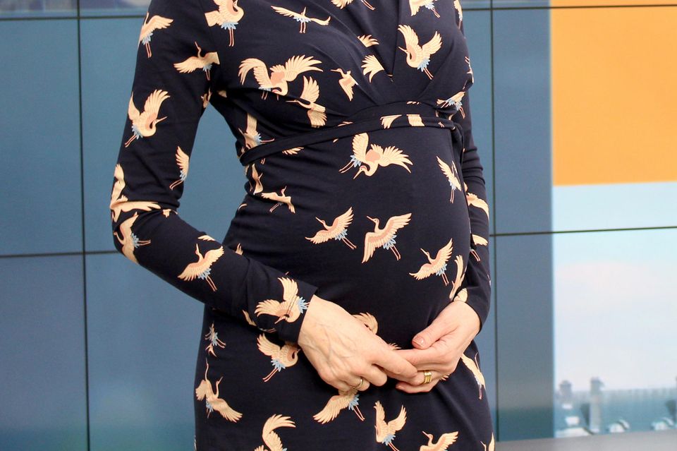TV-Moderatorin Miriam Pede schwanger : Im 7. Monat schwanger - und keiner hat's gemerkt