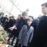 15. Februar 2018   Kronprinz Frederik und seine Kinder sind begeistert von der großen Anteilnahme der Dänen.
