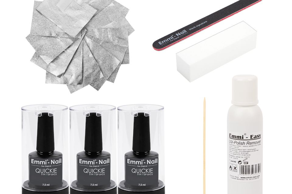 Zum Kinostart von "Red Sparrow" mit Jennifer Lawrence : Quickie-Nail-Set von EMMI Quickie-Nail-Set von EMMI
