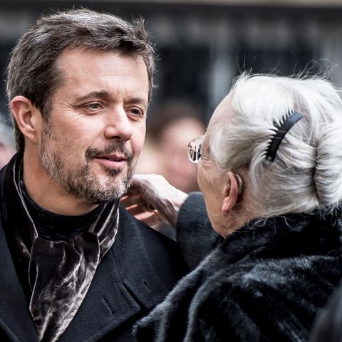 Prinz Frederik + Königin Margrethe