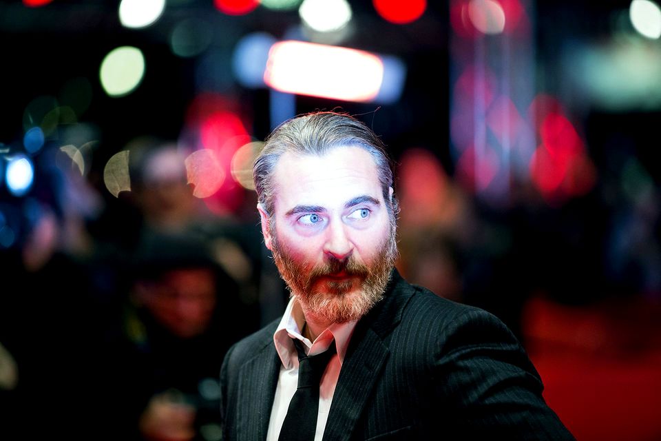 Darsteller Joaquin Phoenix besucht die Premiere des Films "Don't Worry, He Won't Get Far on Foot". Darsteller Joaquin Phoenix besucht die Premiere des Films "Don't Worry, He Won't Get Far on Foot".