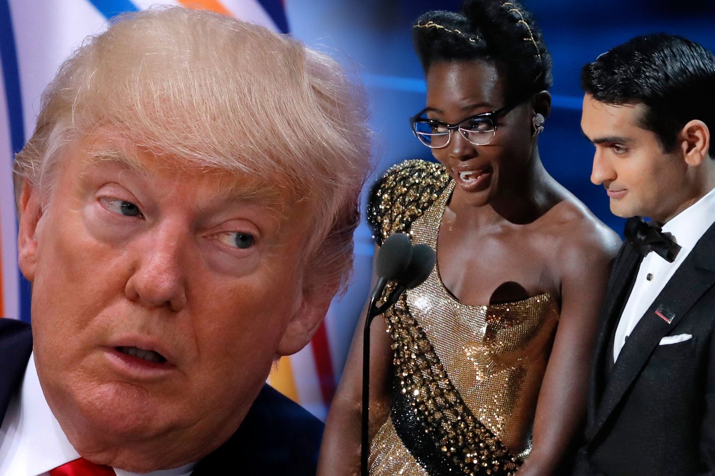 Donald Trump, Lupita Nyong’o, Kumail Nanjiani