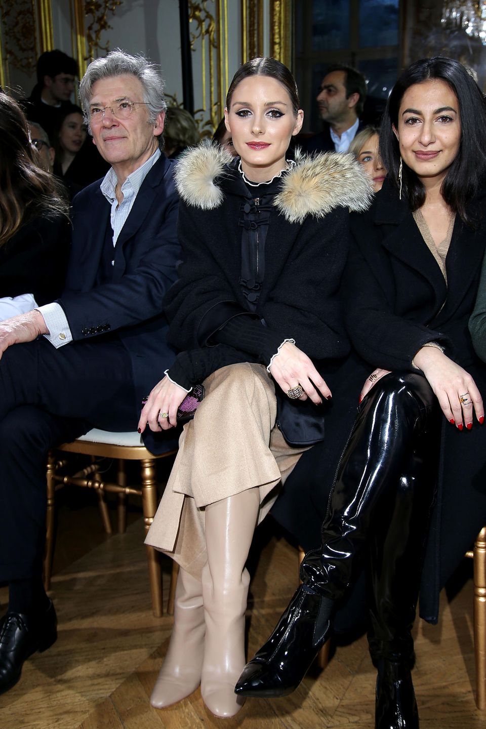 Fashionista Olivia Palermo verpasst kaum eine Show, auch nicht die von John Galliano. Fashionista Olivia Palermo verpasst kaum eine Show, auch nicht die von John Galliano.