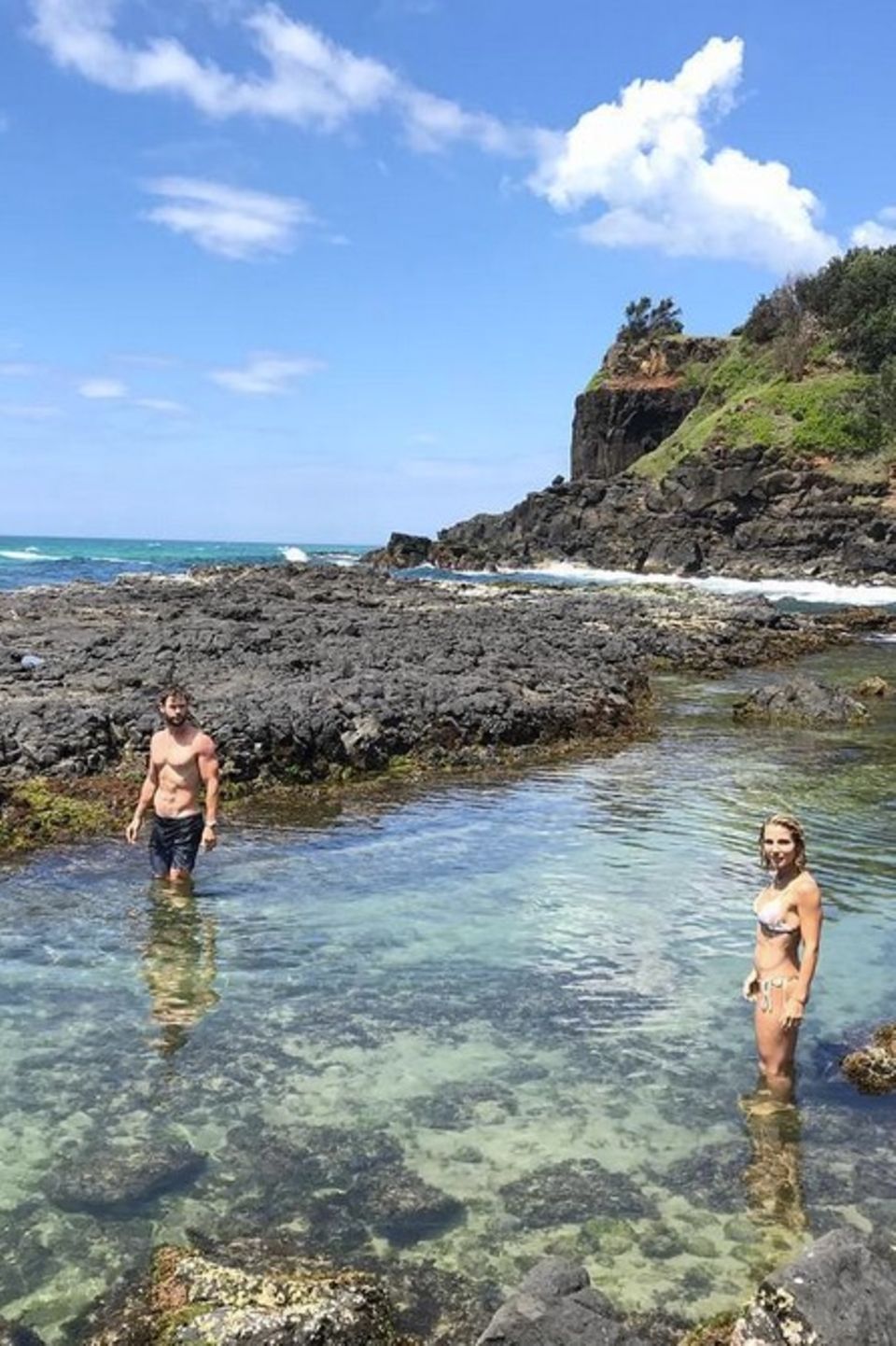 26. Februar 2018  Die Hemsworths entdecken gemeinsam wunderbare Plätze in Australien.