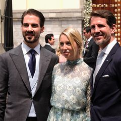 Royaler Besuch aus Griechenland: Prinz Philippos, Prinzessin Maria-Olympia und Kronprinz Pavlos