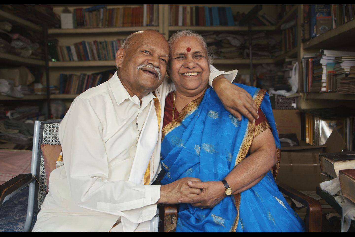 Kamala u. Nagarajayya Hampana (Indien, verheiratet seit 1961)  