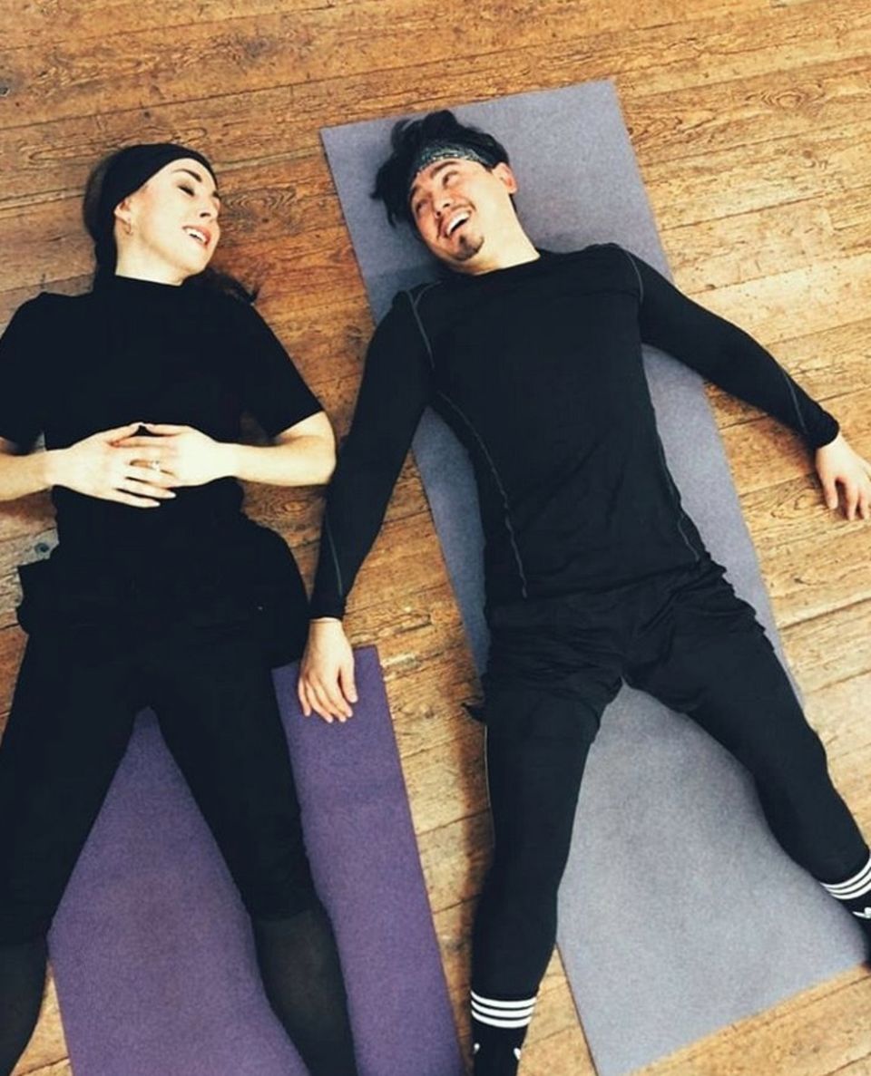 Völlig am Ende? Nein, nur eine kleine Pause für Judith Williams und Tanzpartner Erich Klann. Völlig am Ende? Nein, nur eine kleine Pause für Judith Williams und Tanzpartner Erich Klann.
