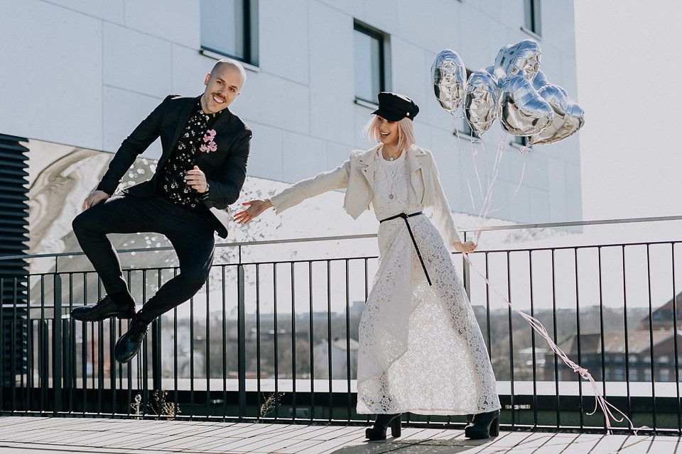 H&M Bridal Collection: Model Ann Phoung + Patrick Maschke Model Ann Phoung + Patrick Maschke