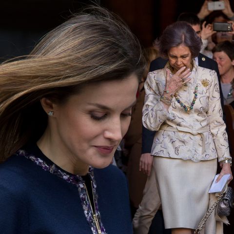 Königin Letizia + Königin Sofia