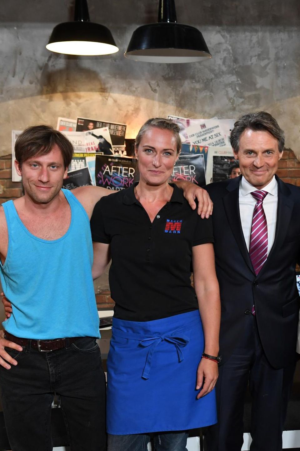 Merlin Leonhardt, Eva-Mona Rodekirchen, Wolfgang Bahro, Ulrike Frank und Clemens Löhr 