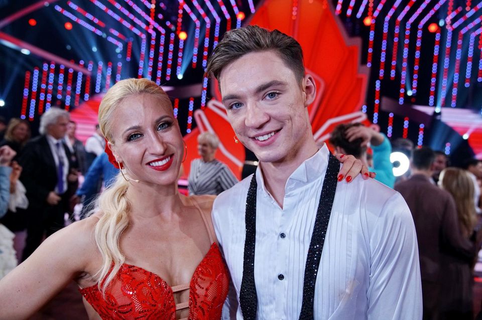 "Let's Dance"-Archiv: Heiko Lochmann und Kathrin Menzinger Heiko Lochmann und Kathrin Menzinger