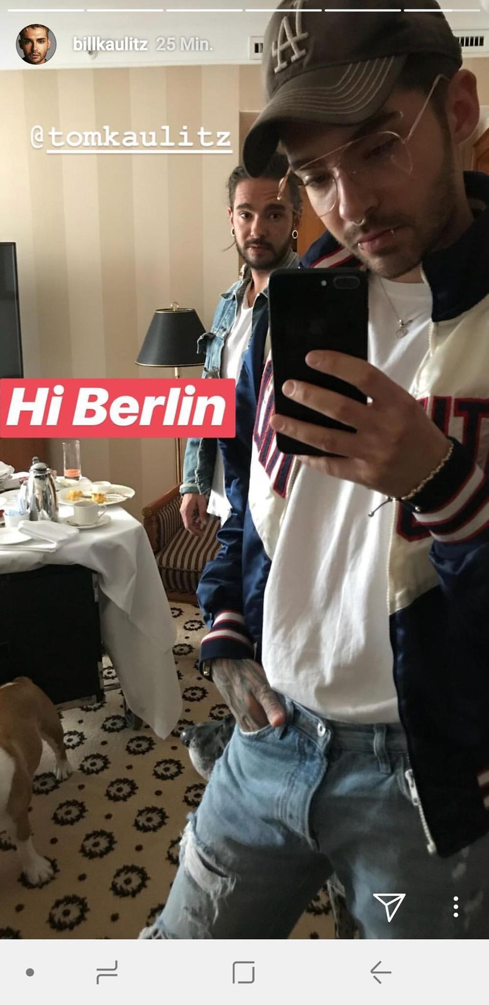 Heidi Klum: Bill und Tom Kaulitz sind aktuell in Berlin Bill und Tom Kaulitz sind aktuell (16. April) in Berlin
