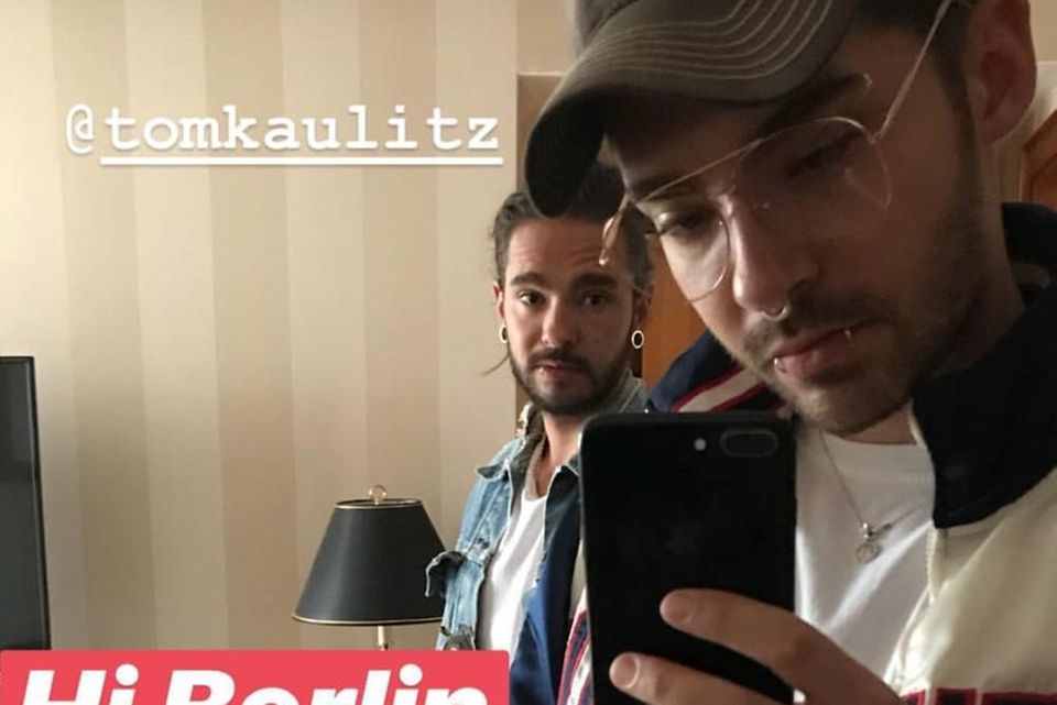 Bill und Tom Kaulitz sind aktuell (16. April) in Berlin
