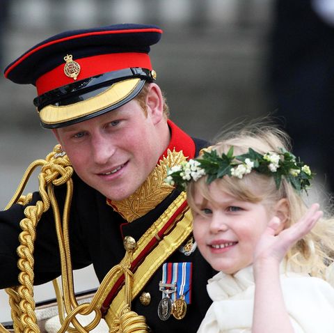 Prinz Harry und Lady Louise Windsor bei der Hochzeit von Herzogin Catherine und Prinz William