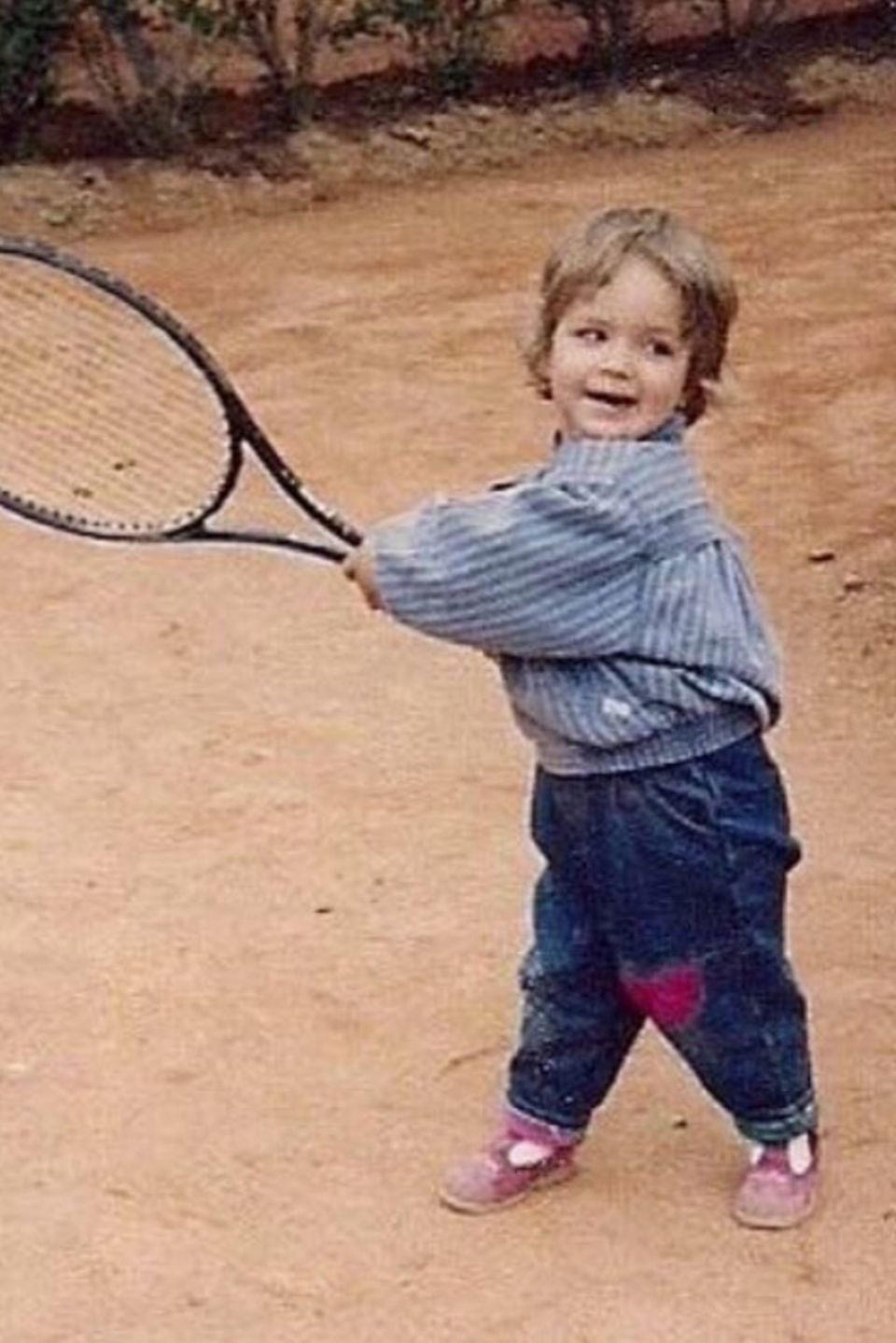 Sabine Lisicki  Die Leidenschaft für den Tennissport hatte Sabine Lisicki bereits als kleiner Stöpsel. 