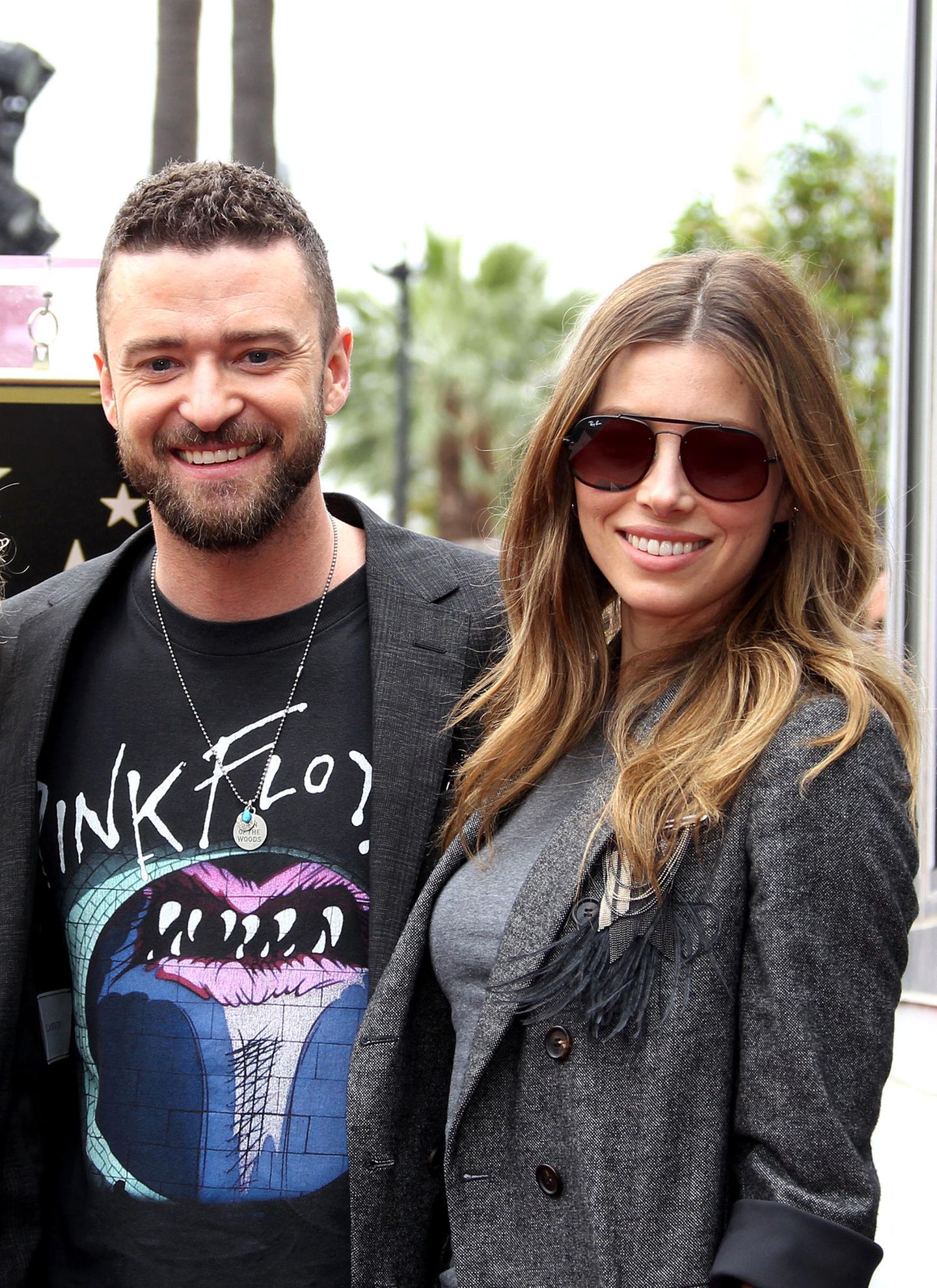 30. April 2018  Die Boygroup *NSYNC um Lead-Sänger Justin Timberlake bekommt einen Stern auf dem berühmten Walk of Fame. Da darf Jessica Biel natürlich nicht fehlen, um ihren Mann bei der Zeremonie zu unterstützen. 