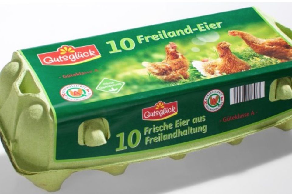 Vorsicht, Salmonellen: Gutsglück Freiland-Eier Gutsglück Freiland-Eier