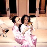 Was tut man nicht alles für die Schönheit?! Mama Mariah und Töchterchen Monroe legen einen Beauty-Tag ein. 