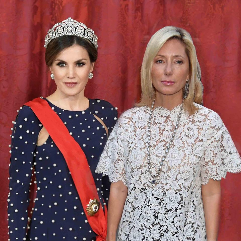 Königin Letizia und Marie-Chantal von Griechenland