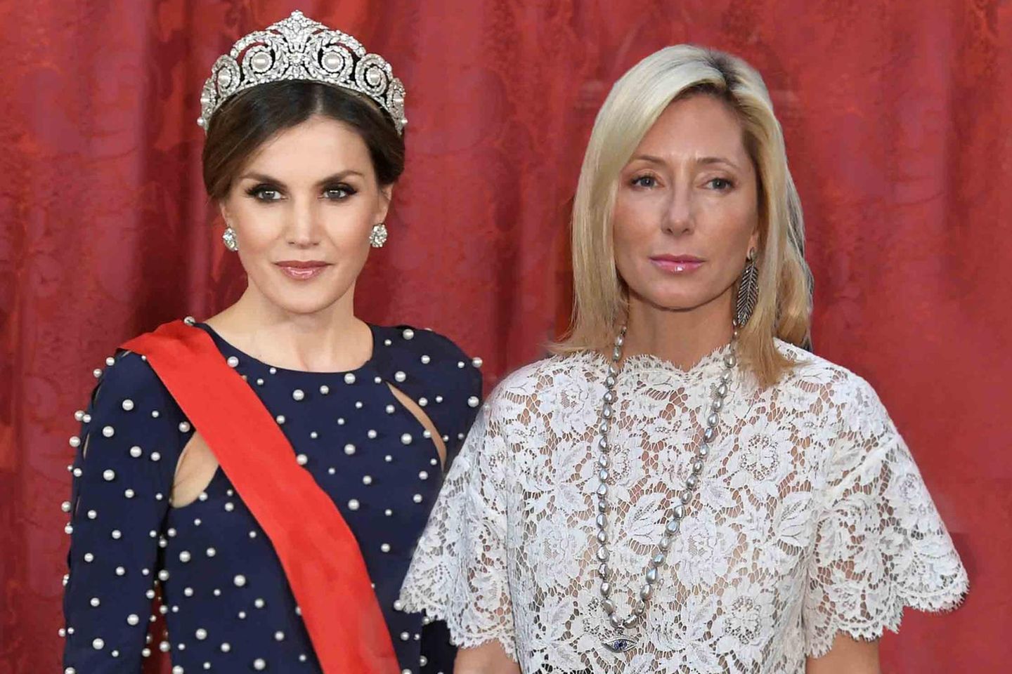 Königin Letizia und Marie-Chantal von Griechenland