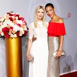 Tanja Bülter und Annabelle Mandeng zeigen sich in wunderschönen Looks auf dem Red Carpet.