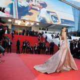 Wenn Bella Hadid über den roten Teppich von Cannes schwebt, sind die Kameralinsen voll auf sie gerichtet.
