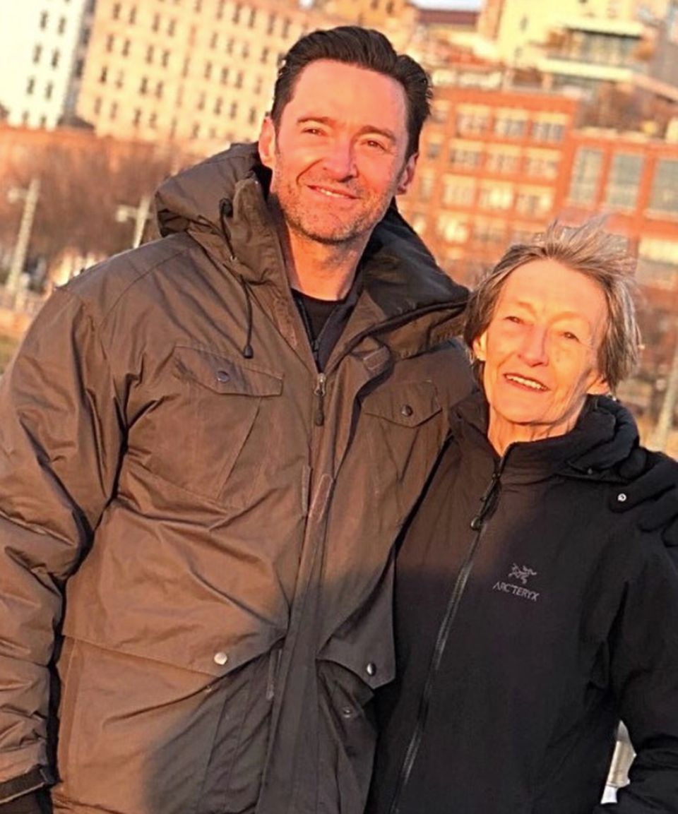 Hollywoodstar Hugh Jackman gratuliert seiner lieben Mutter Grace McNeil. Hollywoodstar Hugh Jackman gratuliert seiner lieben Mutter Grace McNeil.