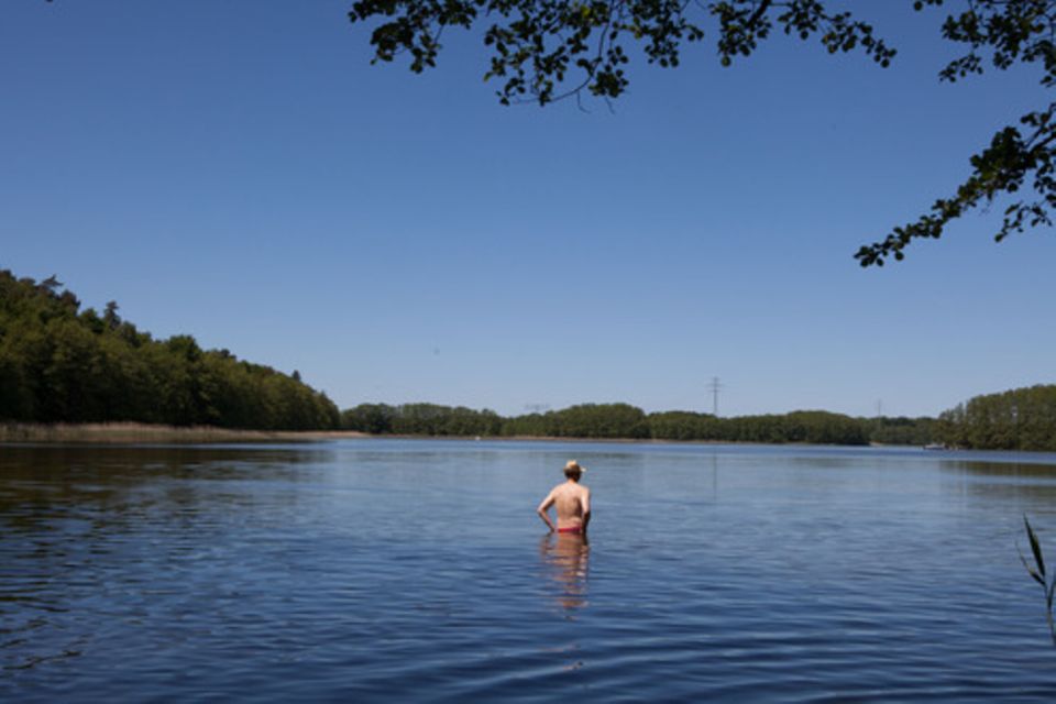 Immergut Festival: Baden im Glambecker See Baden im Glambecker See