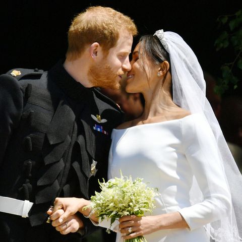 Meghan & Harry: Der erste Kuss als Ehepaar