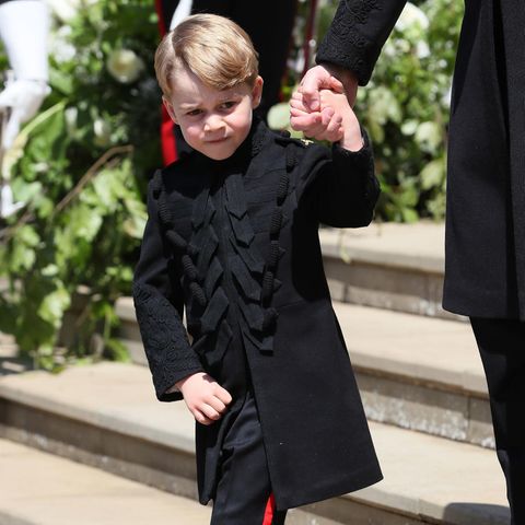 Prinz George bei der Hochzeit von Prinz Harry und Herzogin Meghan 