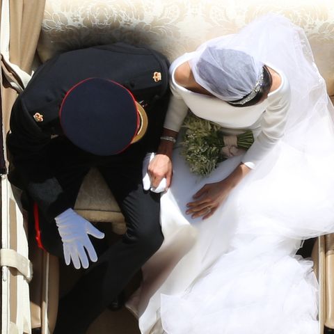 Prinz Harry und Herzogin Meghan bei ihrer Hochzeit 2018