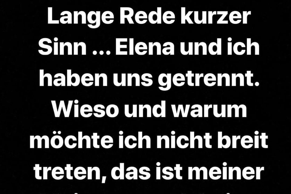 Elena Miras + Mike Heiter: Trotz Baby: Sie trennen sich Elena Miras + Mike Heiter: Trotz Baby: Sie trennen sich