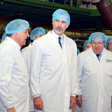 29. Mai 2018  Und läuft alles Plan König Felipe? Der spanische Monarch ist zu Besuch bei dem spanischen Lebensmittelhersteller Gullón und begutachtet die fertig produzierten Kekse auf dem Laufband.
