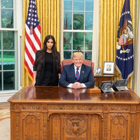 Kim Kardashian besuchte Donald Trump am Mittwoch, den 30. Mai, im Weißen Haus in Washington 