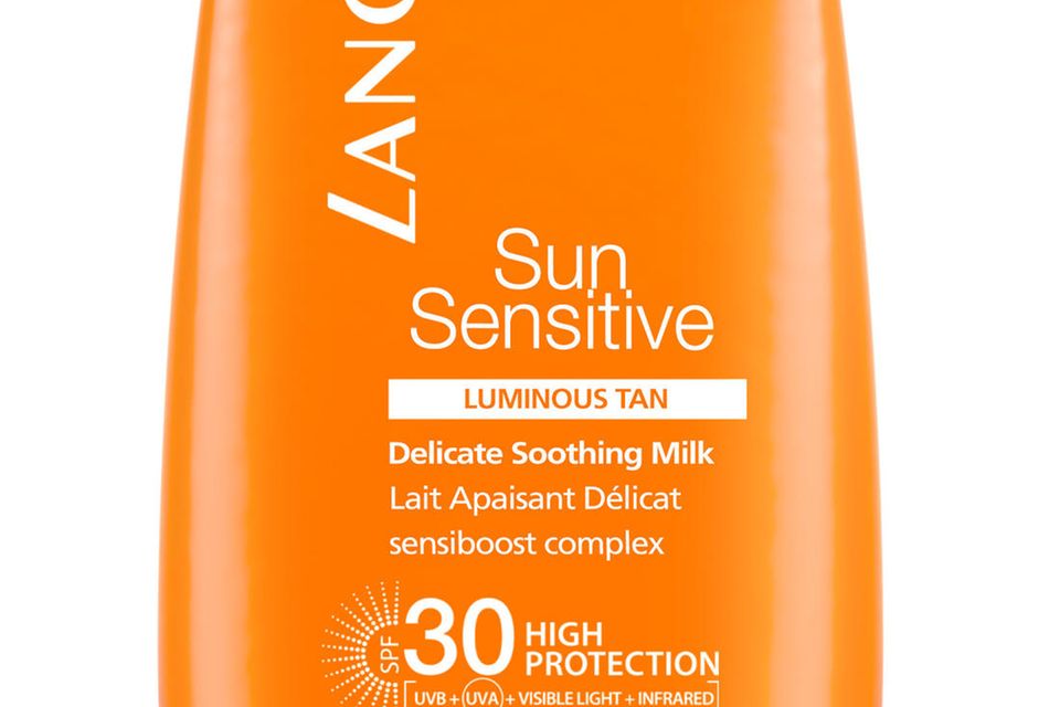 "Sun Sensitive Softening Body Milk SPF 30" von Lancaster, 125 ml, ca. 30 Euro 