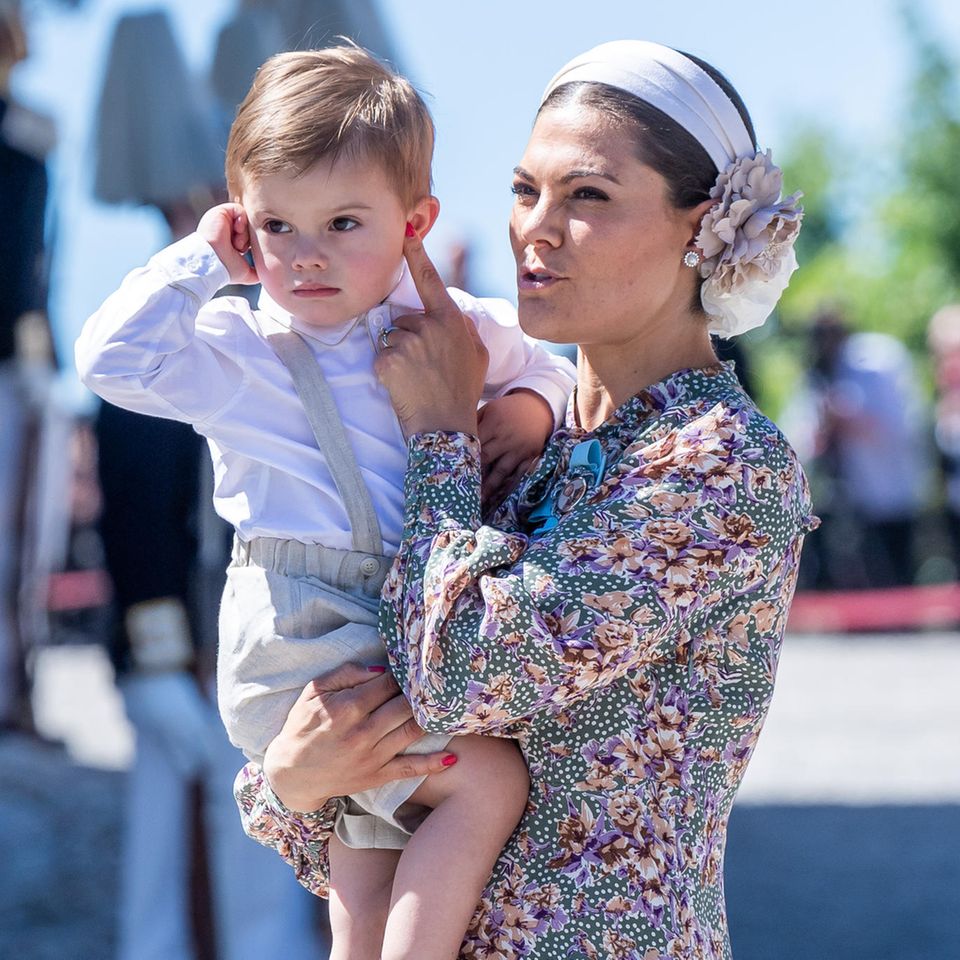 Prinzessin Victoria und Prinz Oscar
