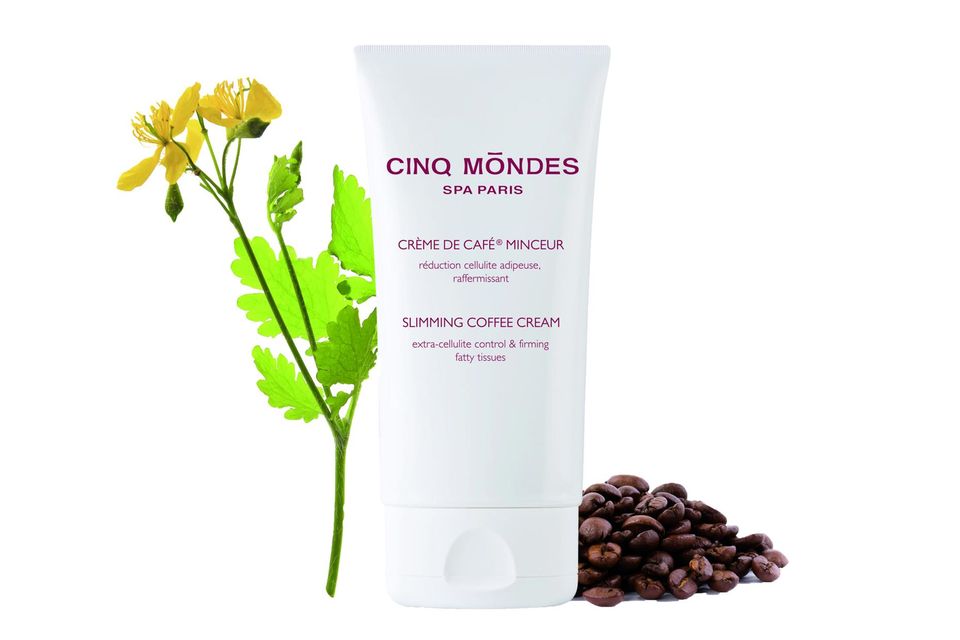 Anti-Cellulite: Mit grünem Kaffee "Crème de Café Minceur" von Cinq Mondes, 150 ml, ca. 46 Euro Mit grünem Kaffee "Crème de Café Minceur" von Cinq Mondes, 150 ml, ca. 46 Euro