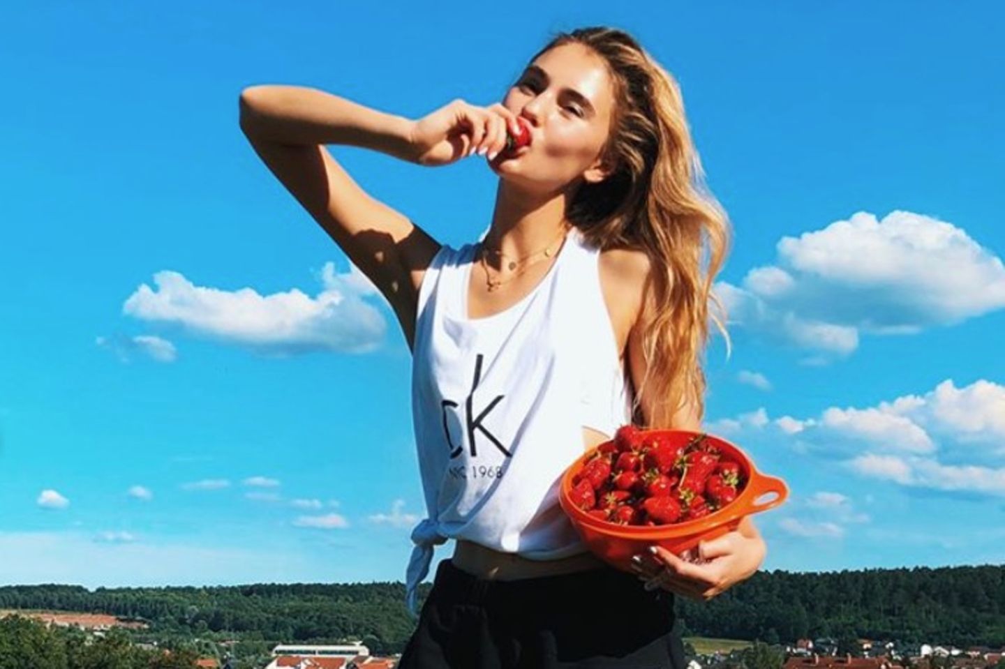 Model Stefanie Giesinger ist ein Sport- und Food-Junkie.