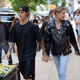 21. Juni 2018  Justin und Hailey genießen die gemeinsame Zeit zu zweit in vollen Zügen! Frisch verliebt Hand in Hand schlendert das Pärchen durch die Straßen von New York. 