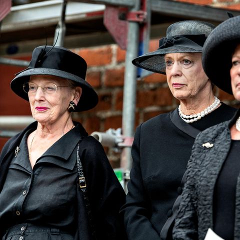 Königin Margrethe mit ihren Schwestern Anne-Marie und Benedikte
