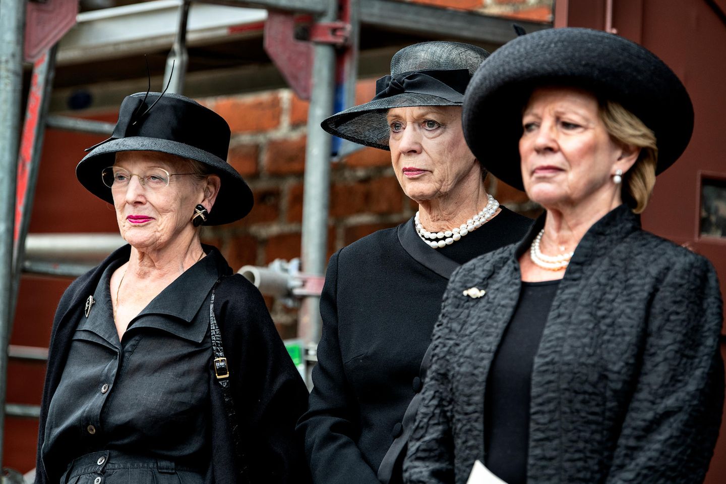 Königin Margrethe mit ihren Schwestern Anne-Marie und Benedikte