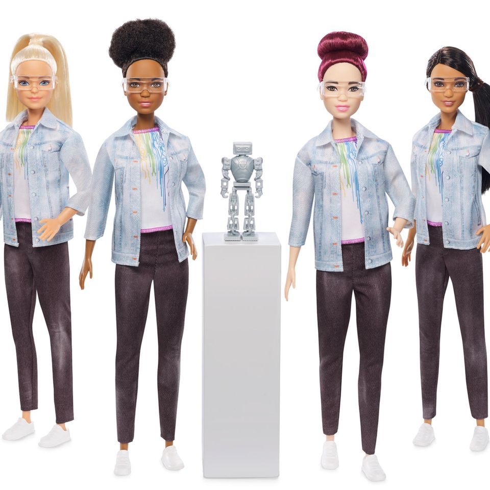 Barbie mal anders als Robotik-Ingenieurin